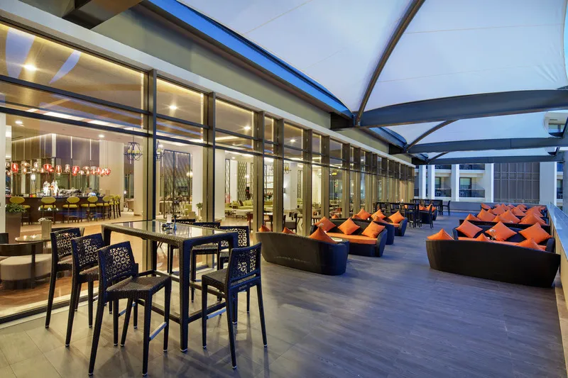 Terrace, The Sense Deluxe Hotel, Antalya