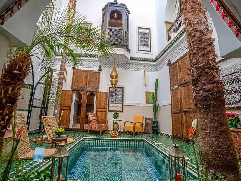 General view, Riad Yalla Habibi, Marrakech