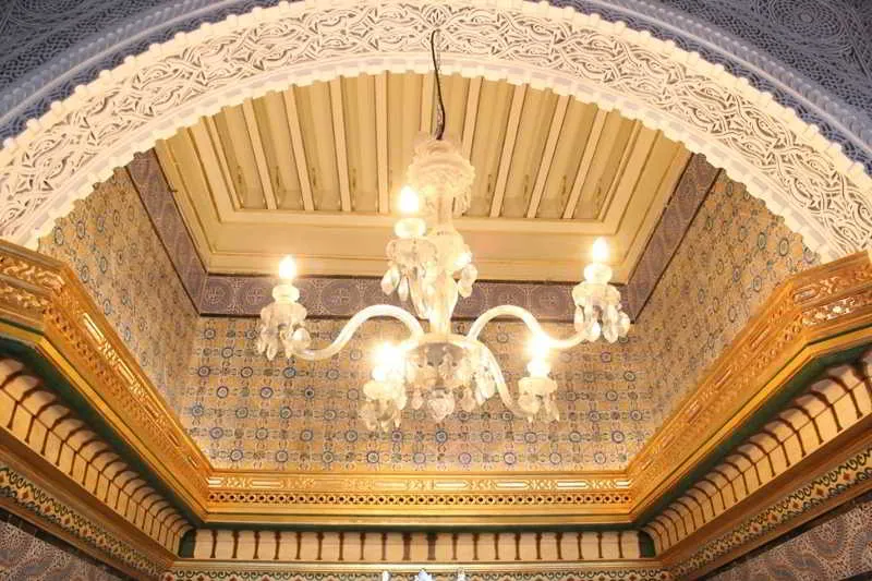 Restaurant, Palais Bayram, Tunisia