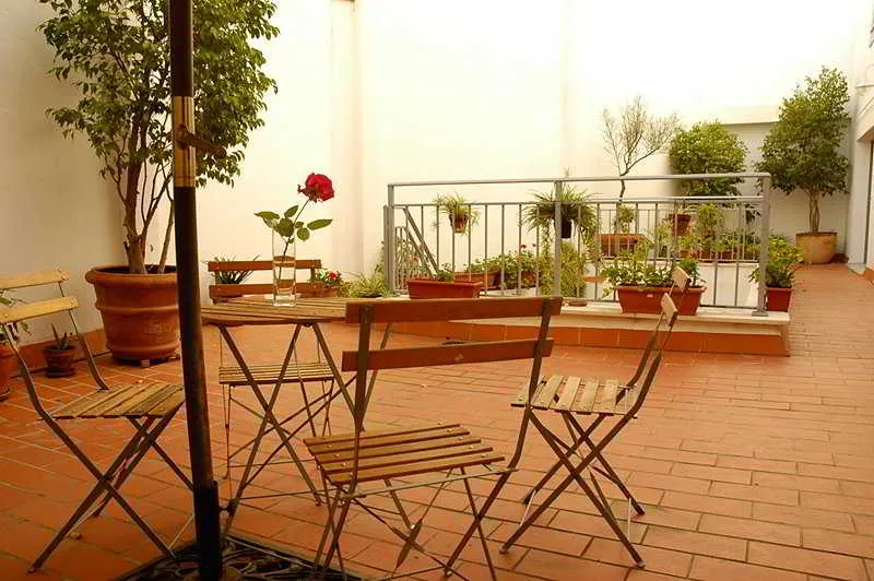 Terrace, Plaza Santa Lucia, Seville