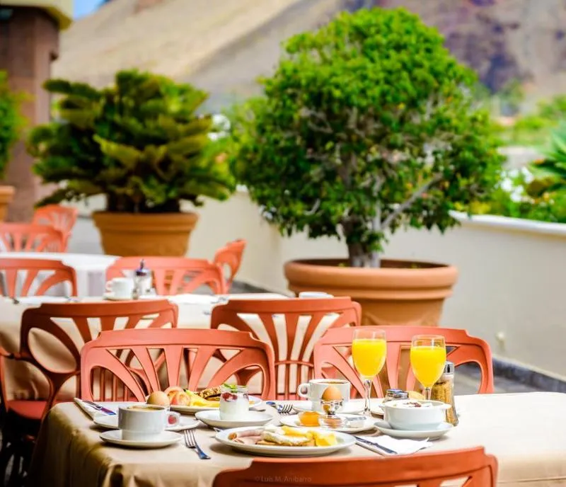 Terrace, Gran Rey, La Gomera