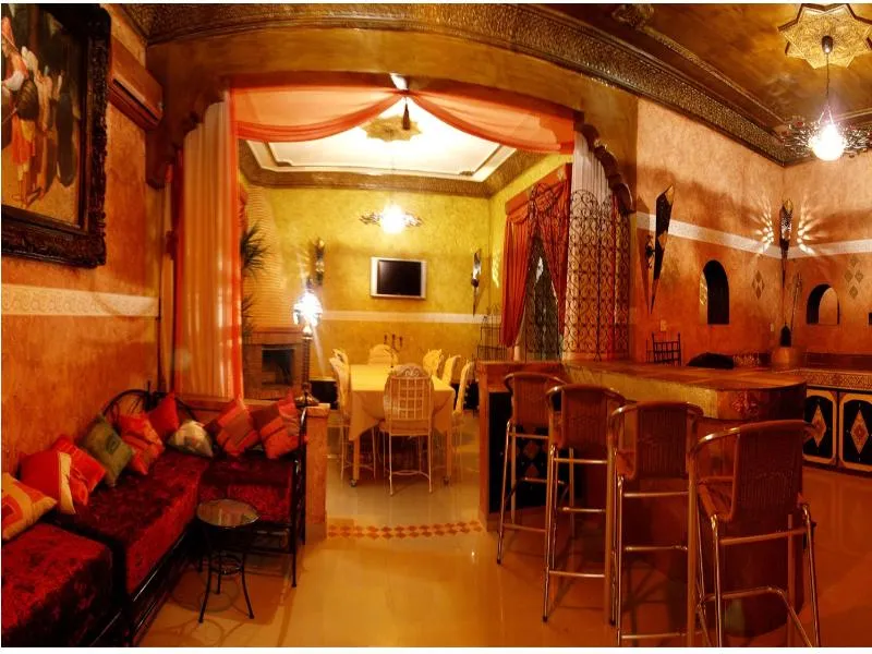 Restaurant, Kasbah Chwiter, Marrakech