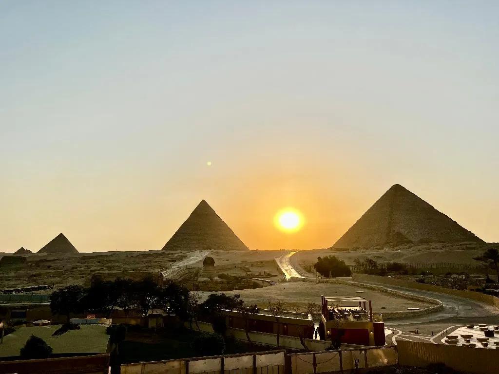 General view, Pyramids View Inn, Cairo