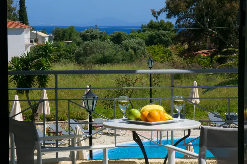 Terrace, Alkioni Hotel, Kefallinia