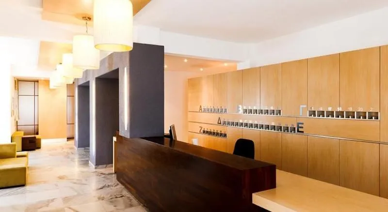 Lobby, Hide Out Suites, Santorini