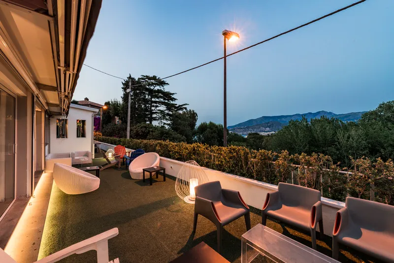 Terrace, Hotel Spicy Sorrento, Naples