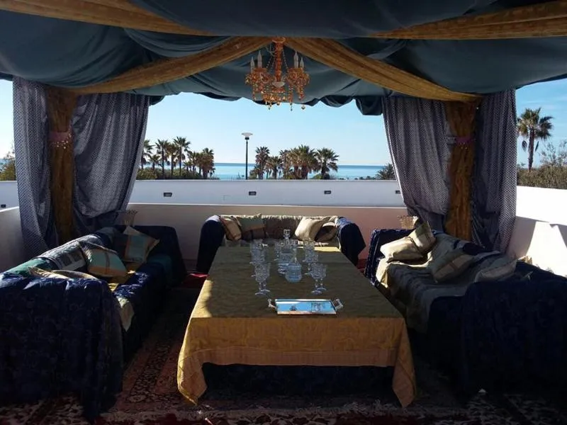 Terrace, Zahira Resort & Village, Palermo