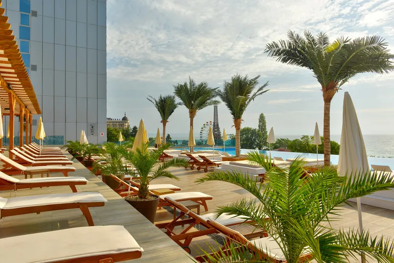 Terrace, International Hotel Casino & Tower Suites, Varna