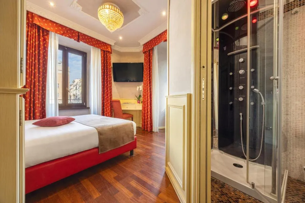 Double or Twin DELUXE Room, Al Viminale Hill Inn & Hotel, Rome