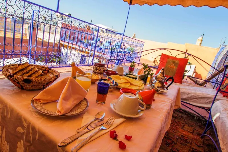 Terrace, Riad Zinoun, Marrakech