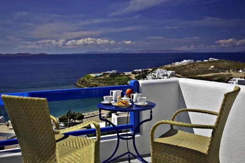 Terrace, Paolas Beach, Mykonos