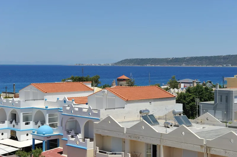 General view, Heleni Beach Hotel, Rhodes