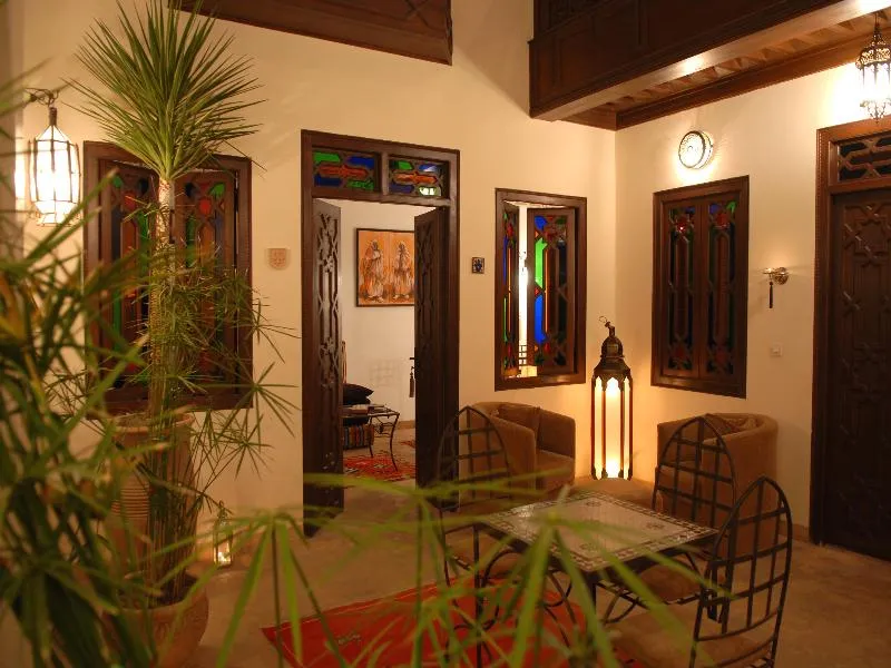 Lobby, Riad Aubrac, Marrakech
