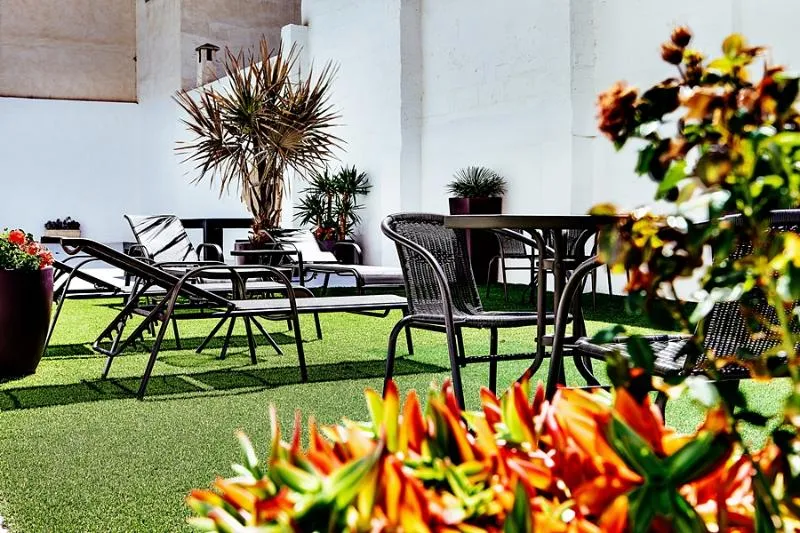 Terrace, Hotel Madrid, Costa Blanca