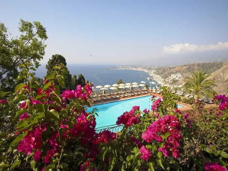 Pool, Villa Diodoro, Taormina