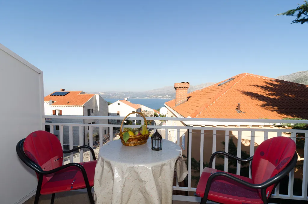 STUDIO SEA VIEW WITH BALCONY Room, Apartments Senjo, Dubrovnik