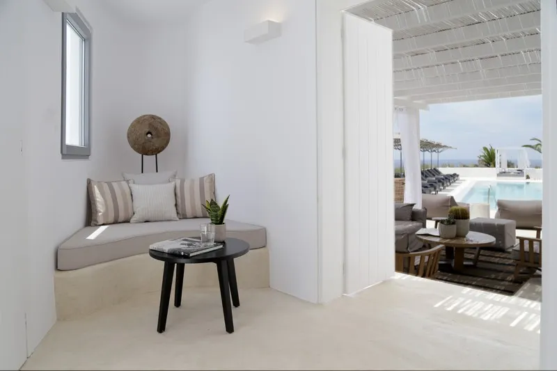 Lobby, Livin Mykonos Hotel by Mr and Mrs White, Mykonos