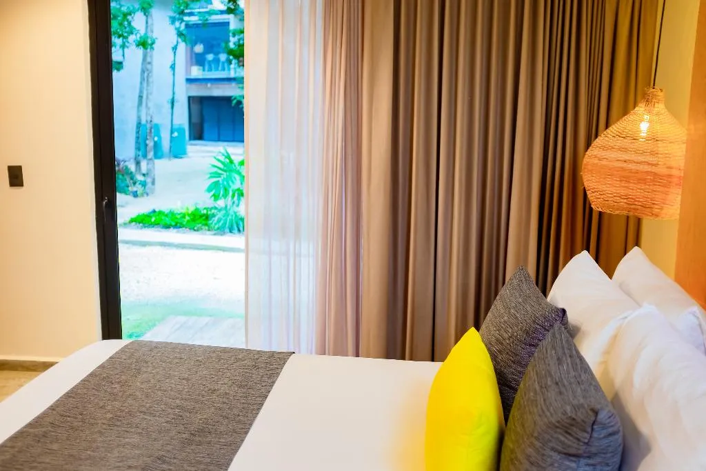 SUITE QUEEN SIZE BED Room, Hotel Esplendor by Wyndham Tulum Nook, Cancun Area