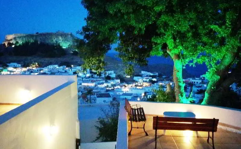 General view, Little Lindos Sea View Studios, Rhodes