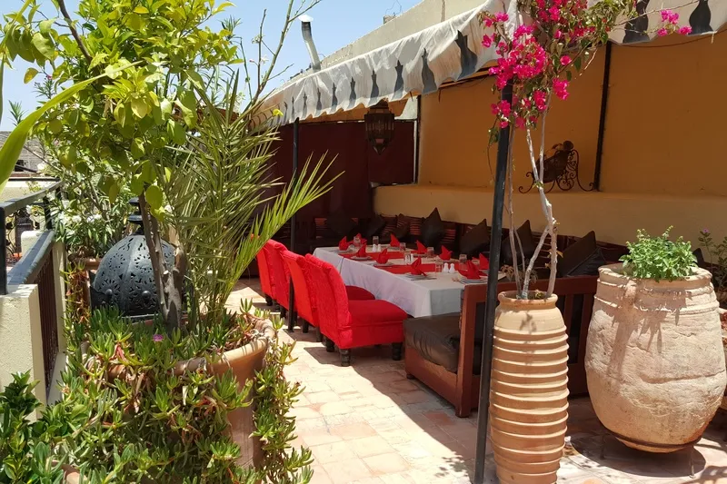 Terrace, Riad Africa, Marrakech