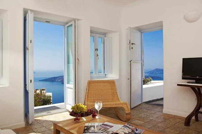 Room, Aria Suites, Santorini