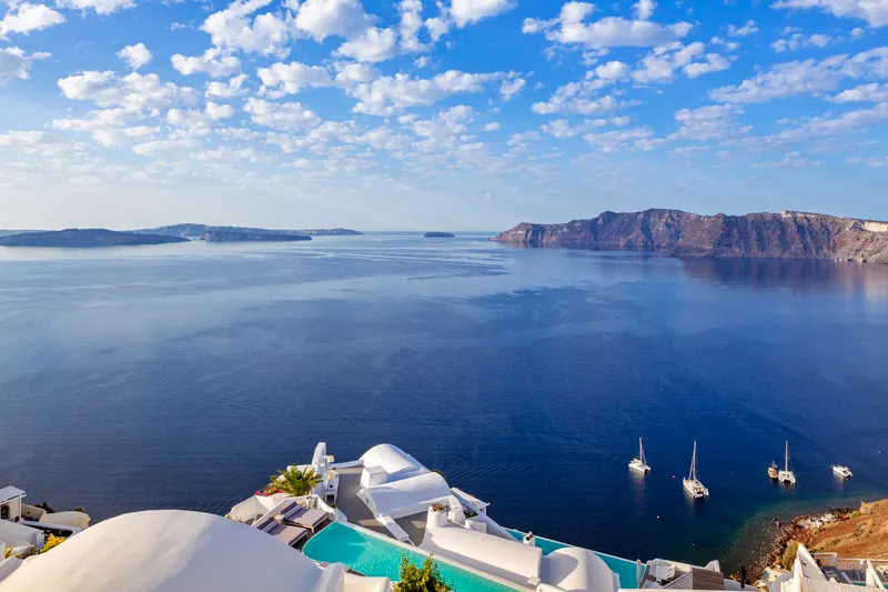 General view, Katikies Santorini -Pelagos House, Santorini