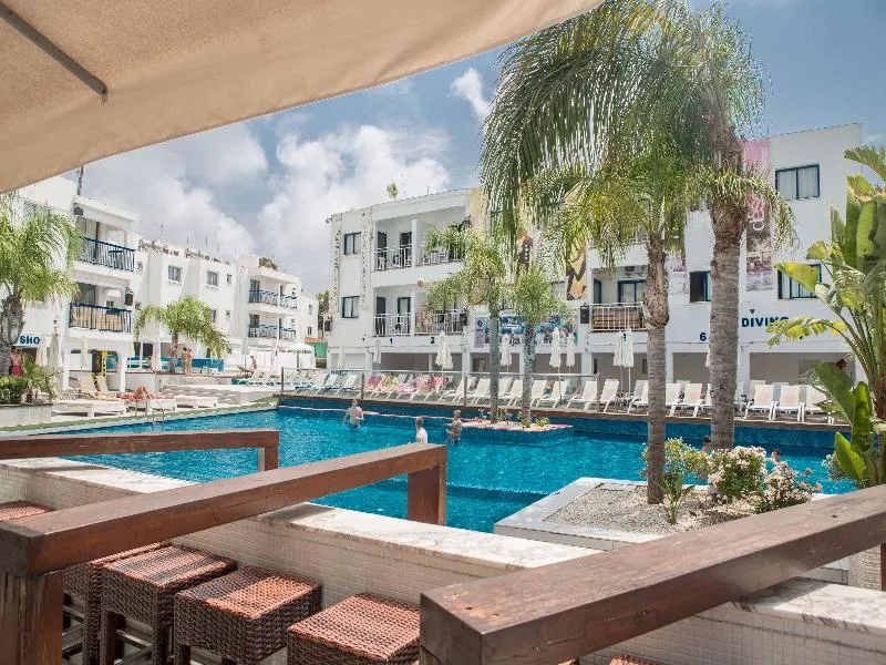 Pool, Tsokkos Holiday Hotel Apartments, Cyprus