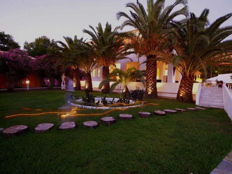 Terrace, Mandraki Village, Skiathos