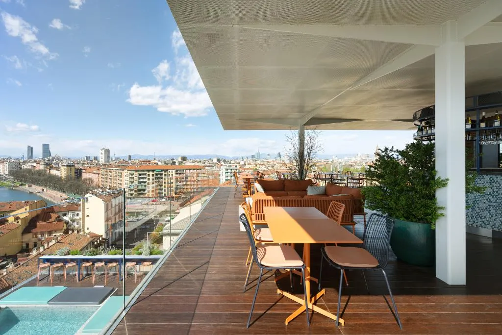 Terrace, 21 House Of Stories Navigli, Milan