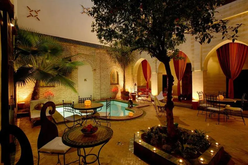 General view, Riad Amira, Marrakech