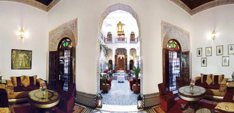 General view, Riad Myra, Fez