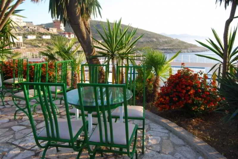 Terrace, Bahamas Hotel, Southern Albania