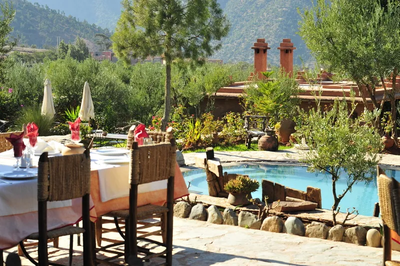 Terrace, Auberge Chez Momo II, Marrakech