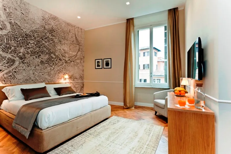 DOUBLE DELUXE Room, Vanity Hotel, Rome