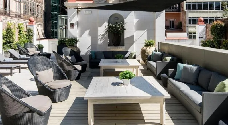 Terrace, Catalonia Passeig de Gracia, Barcelona