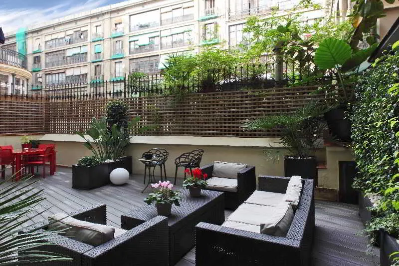Terrace, Anba Bed & Breakfast Deluxe Barcelona, Barcelona