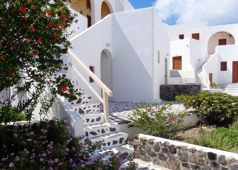 General view, Adamastos, Santorini