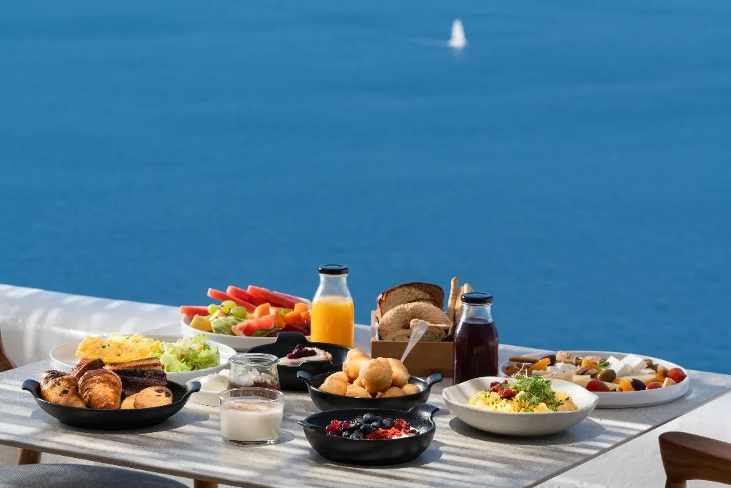 Restaurant, Volcano View Hotel, Santorini