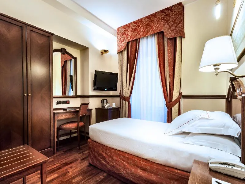 SINGLE STANDARD Room, Hotel Cristoforo Colombo – Preferred Hotels & Res, Milan
