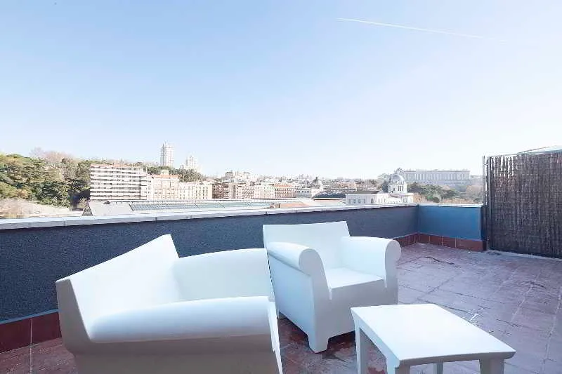 Terrace, Acta Madfor Hotel, Madrid