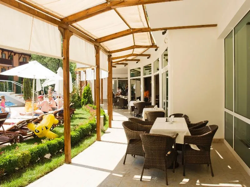 Terrace, Grand Hotel Nirvana, Bourgas