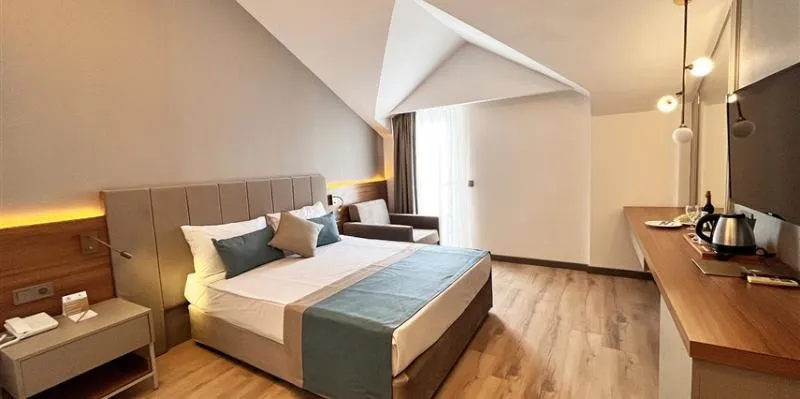 DOUBLE SINGLE USE POOL VIEW Room, Side Story Resort & Spa (Ex Seher Sun Beach), Antalya