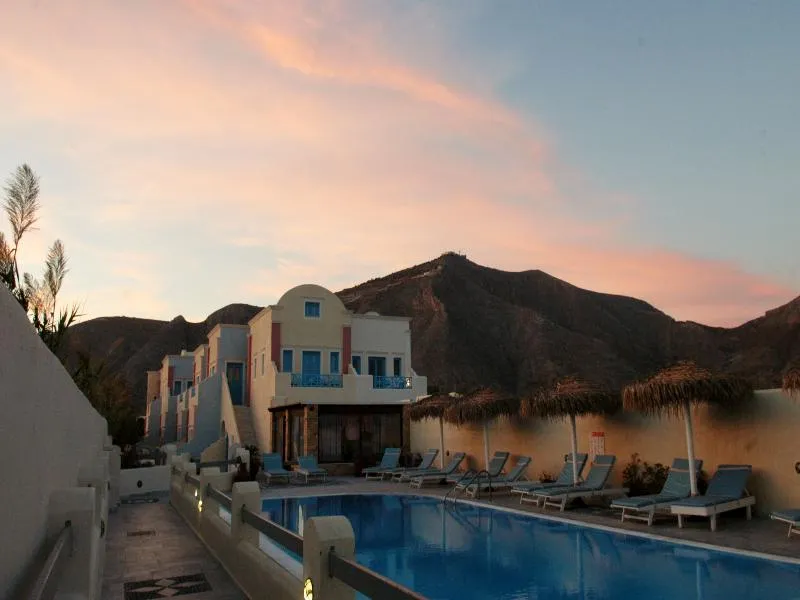 General view, Blue Diamond Bay, Santorini