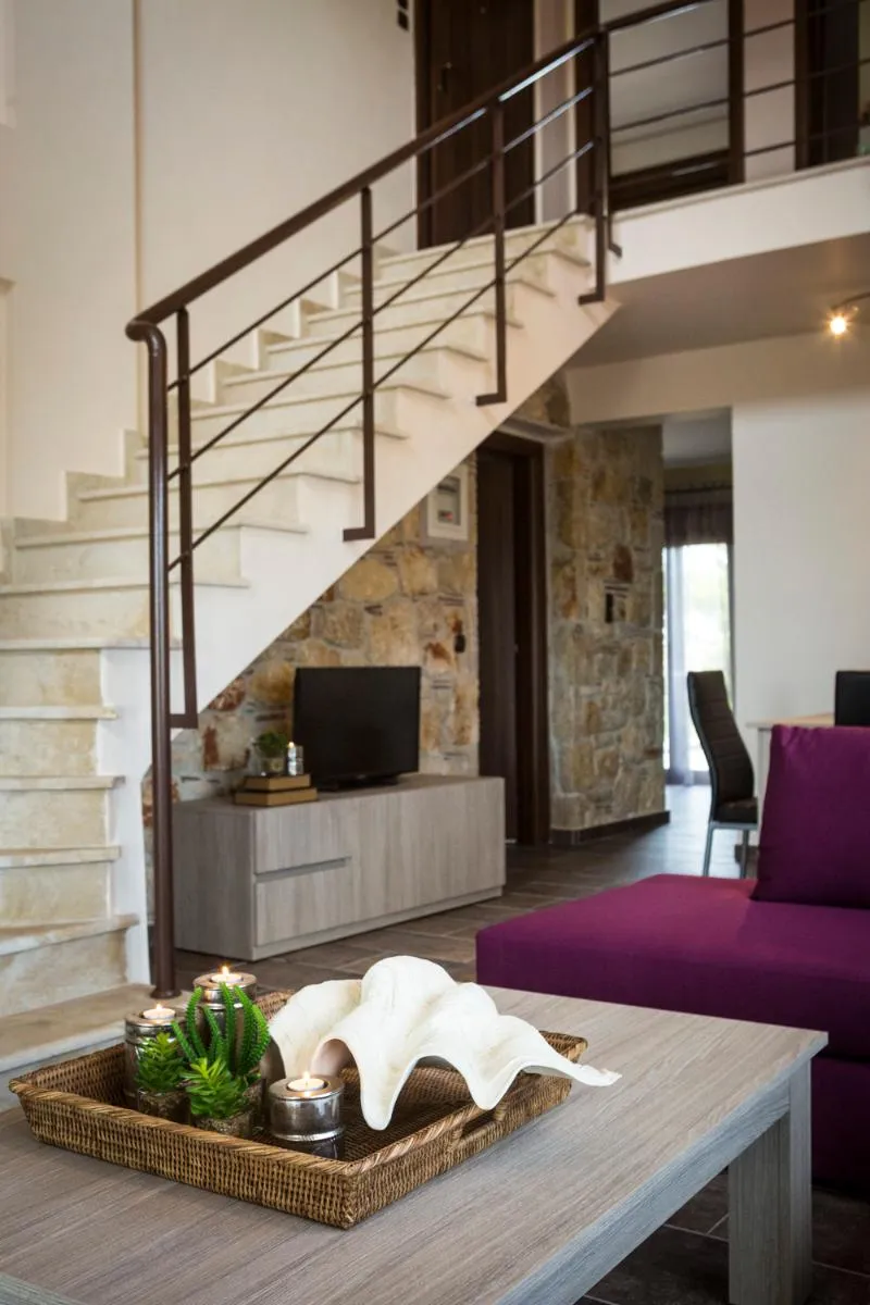 VILLA THREE BEDROOMS TWO BATHROOMS Room, Stigmes Villas and Suites, Thessaloniki