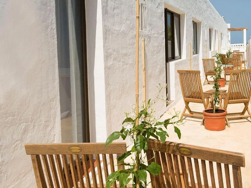 Terrace, Hostal  La Torre, Ibiza