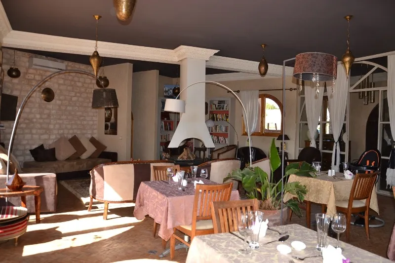 Restaurant, Les Jardins D'Argane, Essaouira