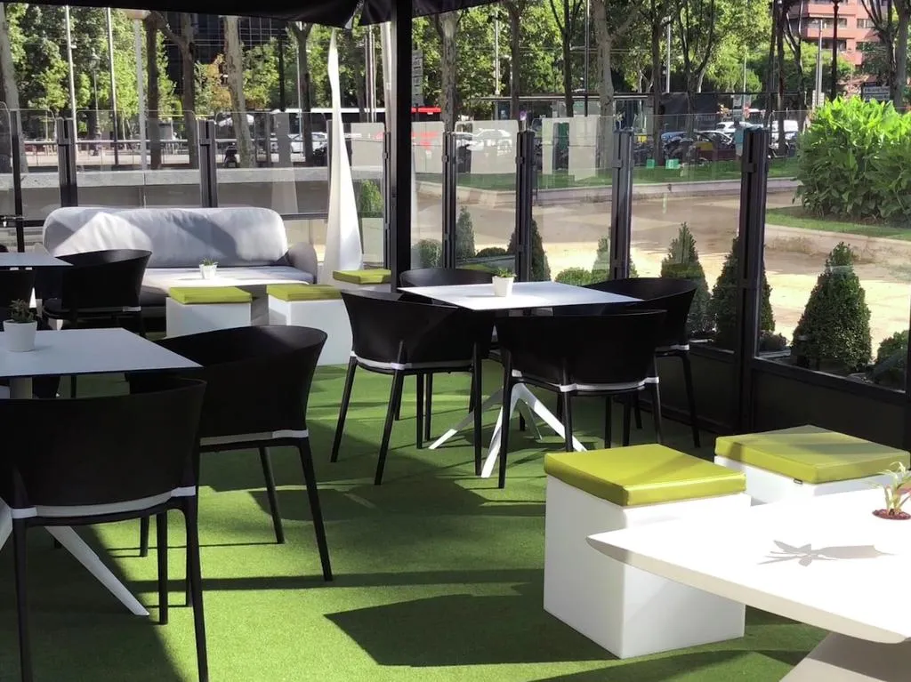Terrace, Hilton Barcelona, Barcelona