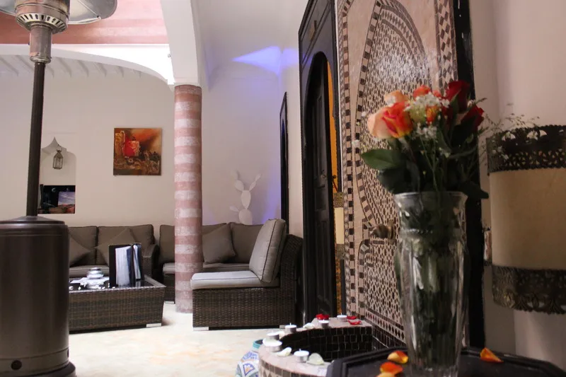 Lobby, Riad Dar Ftouma, Marrakech