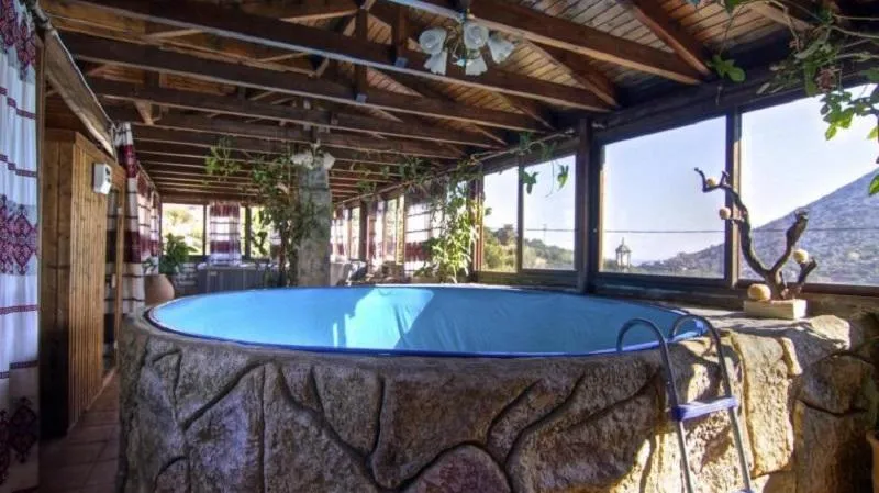 Pool, Stone Village, Crete