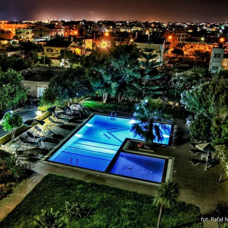 Terrace, Stork Hotel, Crete